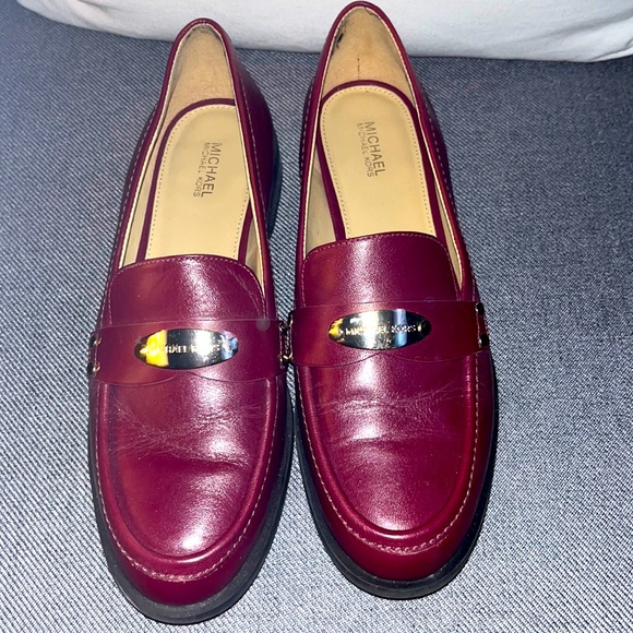 MICHAEL Michael Kors | Shoes | Size 8 Cherry Leather Michael Kors ...